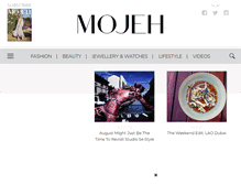 Tablet Screenshot of mojeh.com